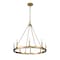 Z-Lite Barclay 8 Light Chandelier, Olde Brass 482R-8OBR - alternate 7